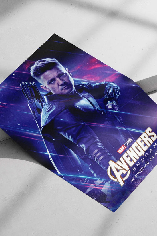 Clint Barton (Hawkeye) from Marvel's Avengers franchise Hawkeye - Fearless Archery Hero Poster
