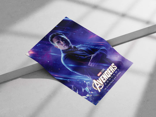 Tony Stark (Iron Man) from Marvel's Avengers Endgame Iron Man - Tech Masterpiece Poster