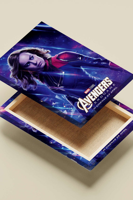 Carol Danvers (Captain Marvel) from Marvel Studios' Avengers: Endgame Captain Marvel - Empowerment Poster