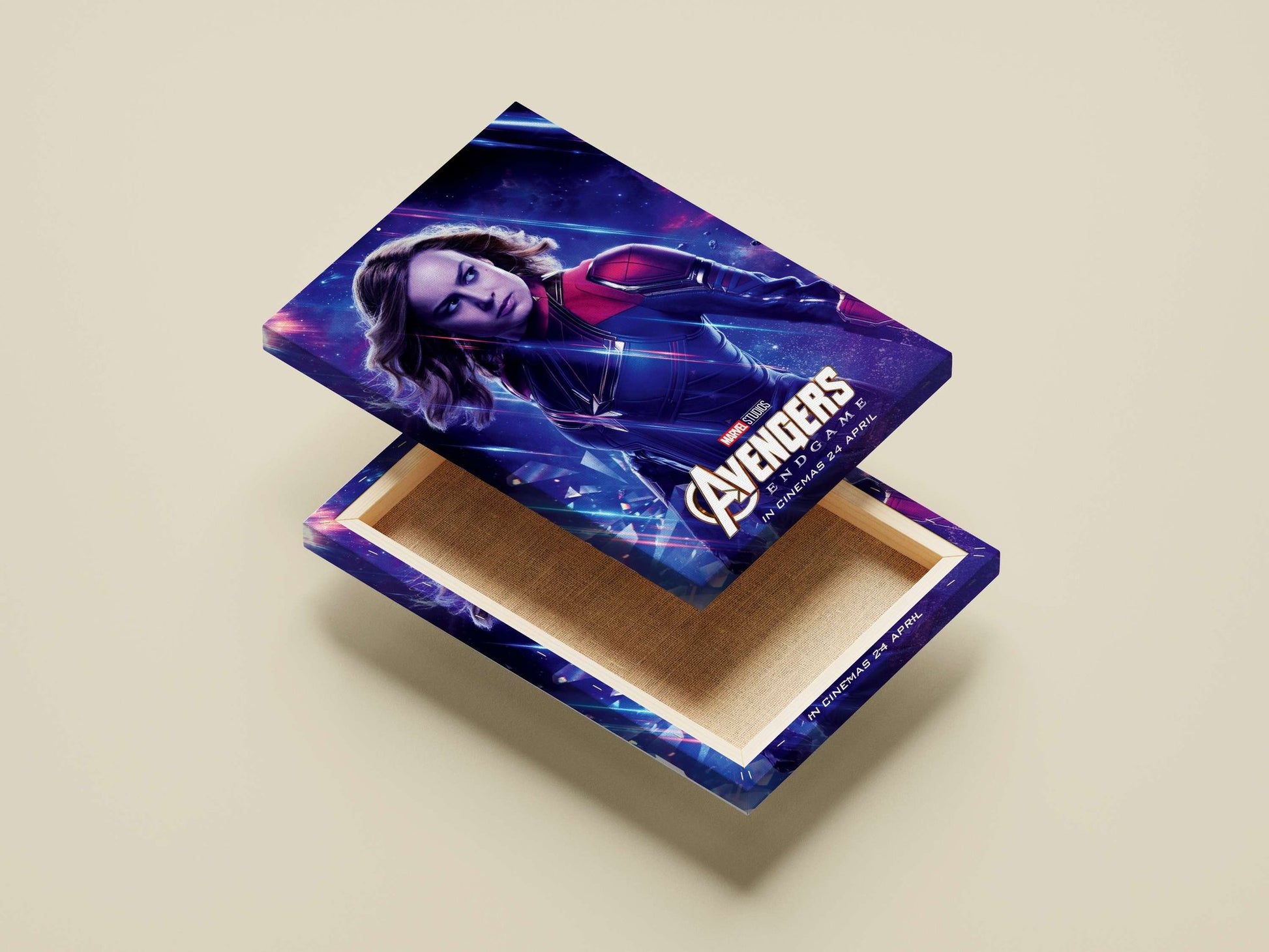 Carol Danvers (Captain Marvel) from Marvel Studios' Avengers: Endgame Captain Marvel - Empowerment Poster