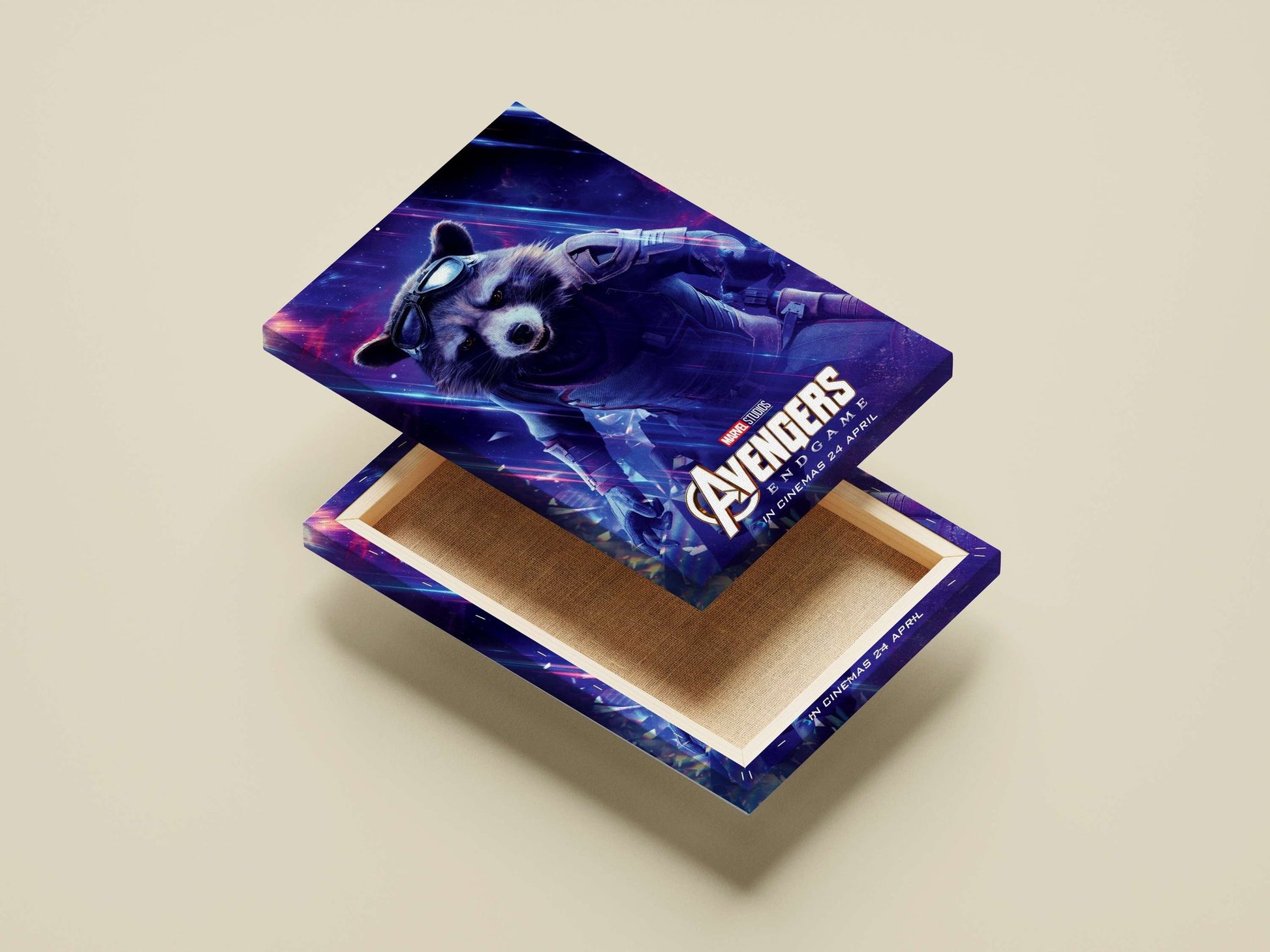 Rocket Raccoon from Marvel's Avengers Endgame franchise Rocket Raccoon - Sci-Fi Pop Art Poster