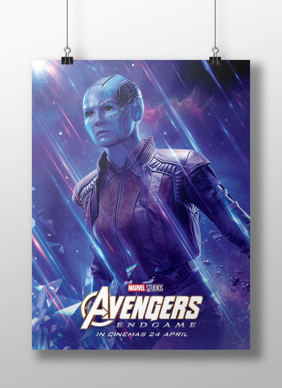 Nebula (Marvel's Avengers Endgame) Nebula - Ethereal Pop Art Poster
