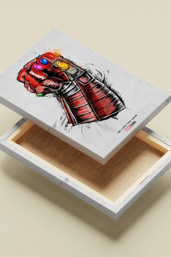 Infinity Gauntlet from Marvel Studios' Avengers franchise (specifically Avengers: Endgame). Thanos Infinite Power - Infinity