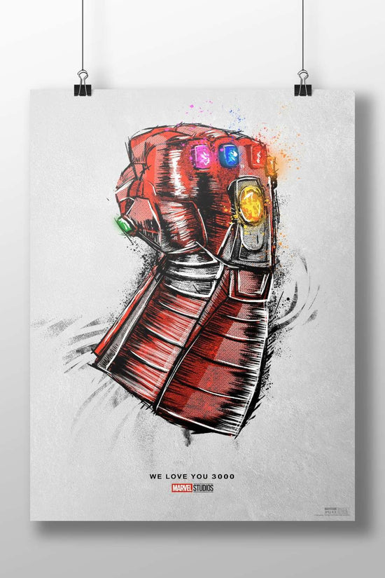 Infinity Gauntlet from Marvel Studios' Avengers franchise (specifically Avengers: Endgame). Thanos Infinite Power - Infinity