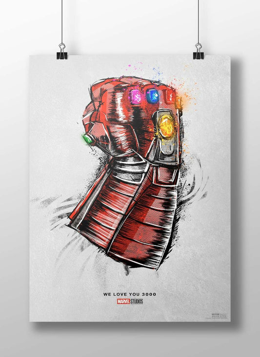 Infinity Gauntlet from Marvel Studios' Avengers franchise (specifically Avengers: Endgame). Thanos Infinite Power - Infinity