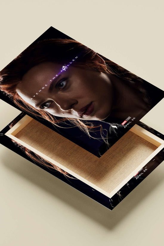 Black Widow (Natasha Romanoff) from Marvel Cinematic Universe Black Widow - Noir Masterpiece Poster