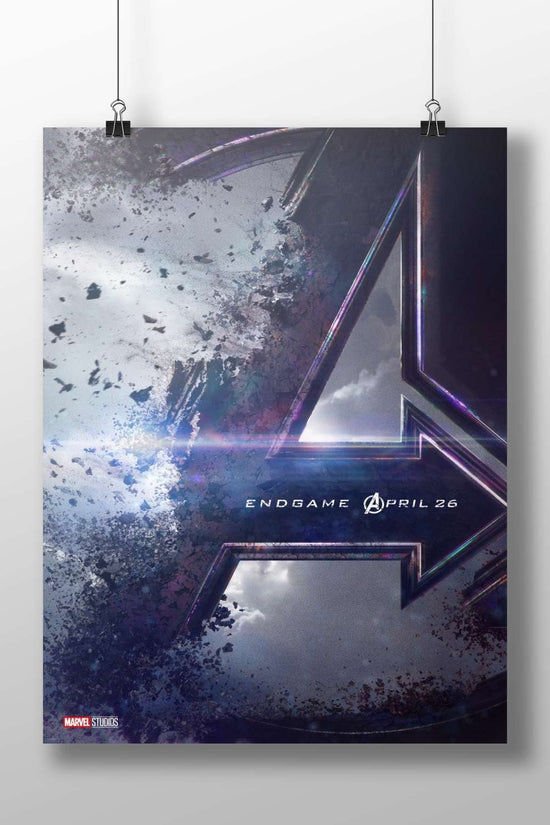 The Marvel Studios' "Avengers: Endgame" logo (specifically the Avengers "A" emblem). Iron Man - A-Team
