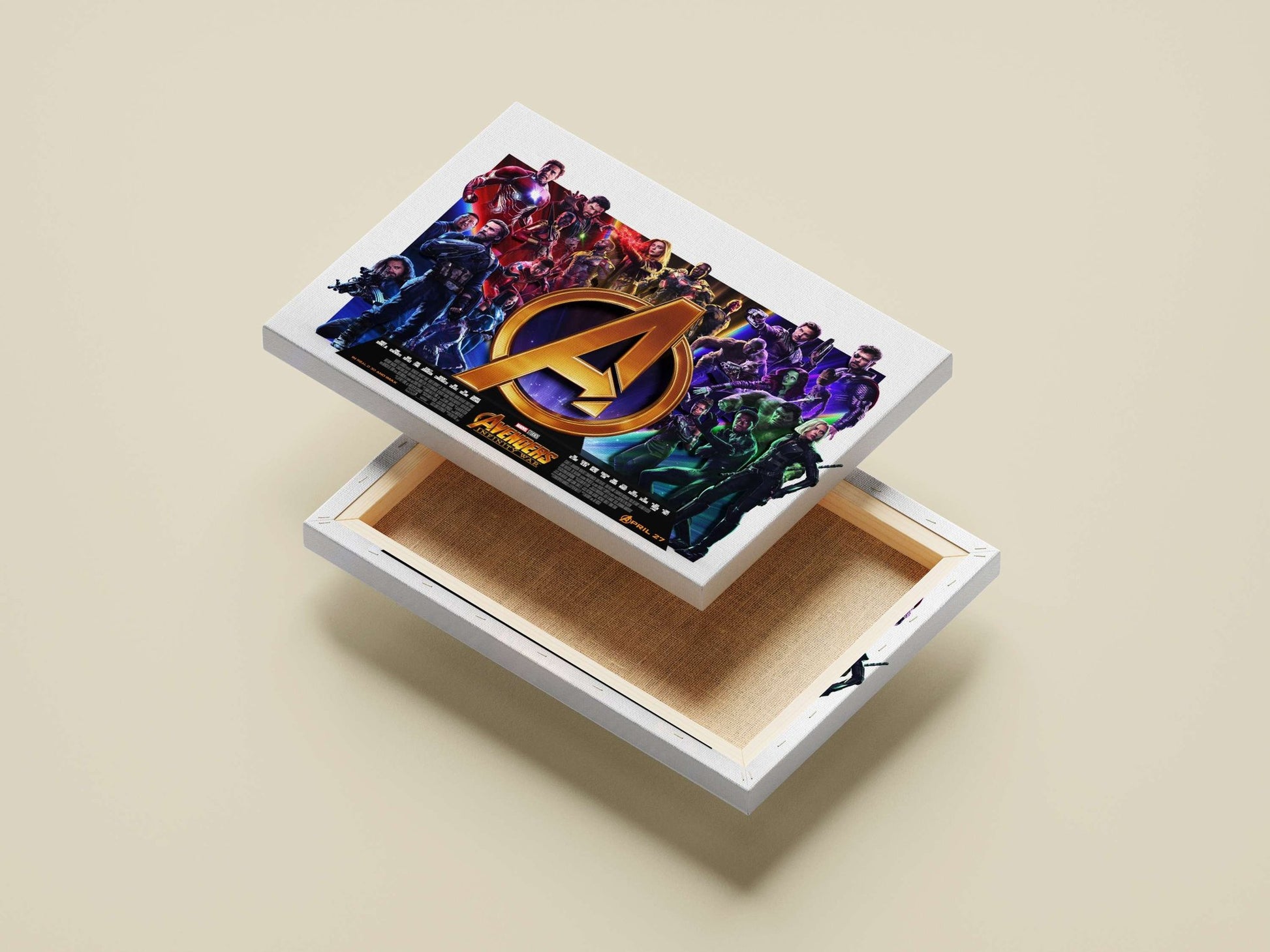 Marvel Avengers franchise (specifically Avengers: Infinity War) Iron Man - Heroic Vision Poster