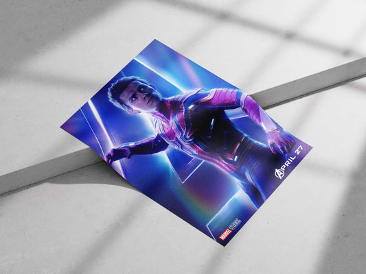 Peter Parker as Spider-Man from Marvel Studios' Cinematic Universe [Spider-Man - Web Of Power Poster]