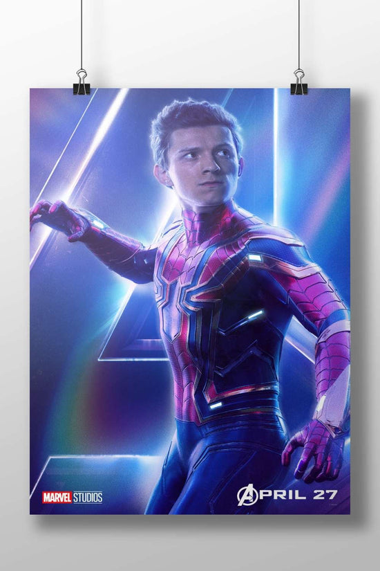 Peter Parker as Spider-Man from Marvel Studios' Cinematic Universe [Spider-Man - Web Of Power Poster]