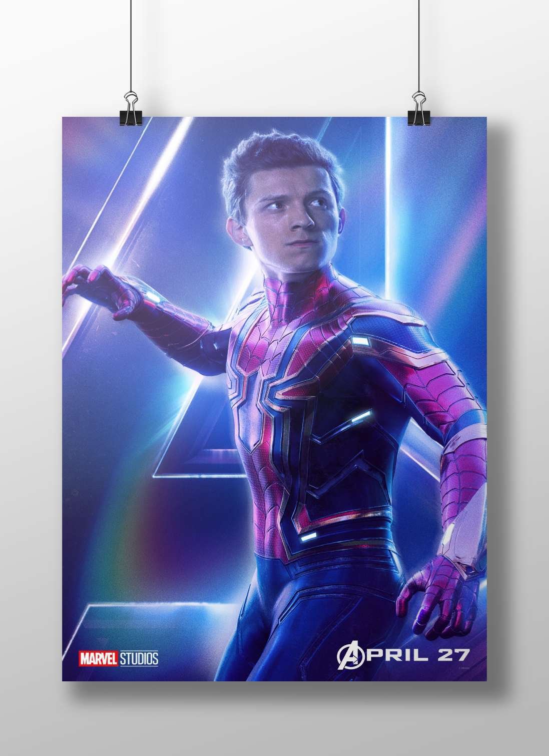 Peter Parker as Spider-Man from Marvel Studios' Cinematic Universe [Spider-Man - Web Of Power Poster]
