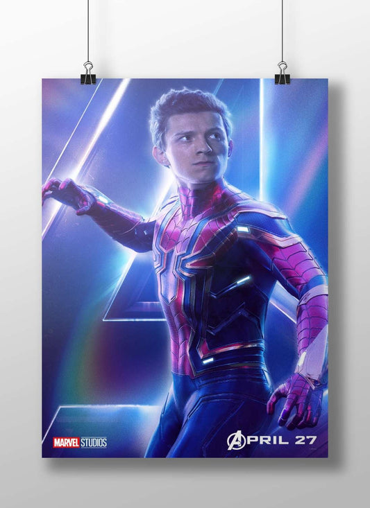 Peter Parker as Spider-Man from Marvel Studios' Cinematic Universe [Spider-Man - Web Of Power Poster]