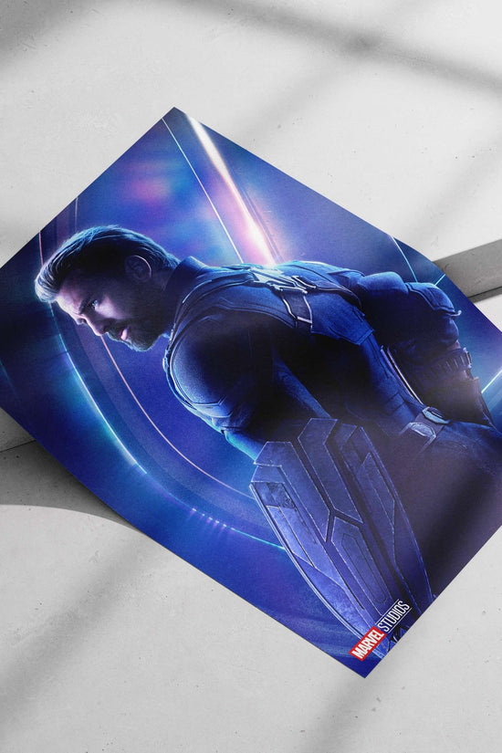 Steve Rogers (Captain America) from Marvel's Avengers franchise Captain America - Timeless Hero Poster