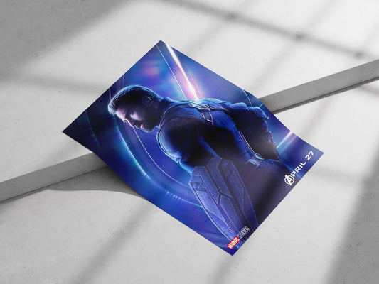 Steve Rogers (Captain America) from Marvel's Avengers franchise Captain America - Timeless Hero Poster