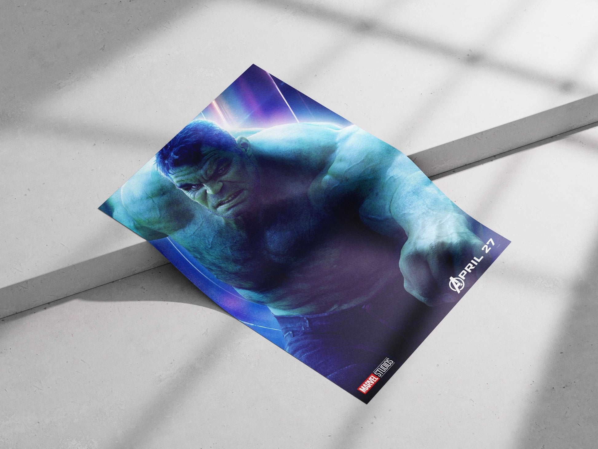 Hulk (Marvel Cinematic Universe) Bruce Banner - Might And Fear Poster