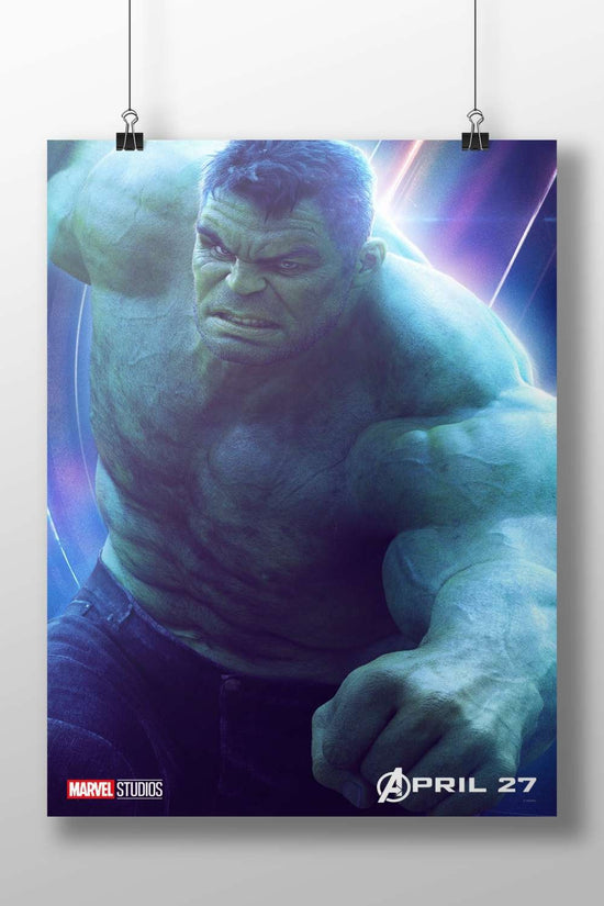 Hulk (Marvel Cinematic Universe) Bruce Banner - Might And Fear Poster