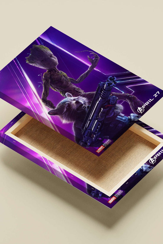Groot and Rocket Raccoon from Marvel's Guardians of the Galaxy Groot & Rocket - Cosmic