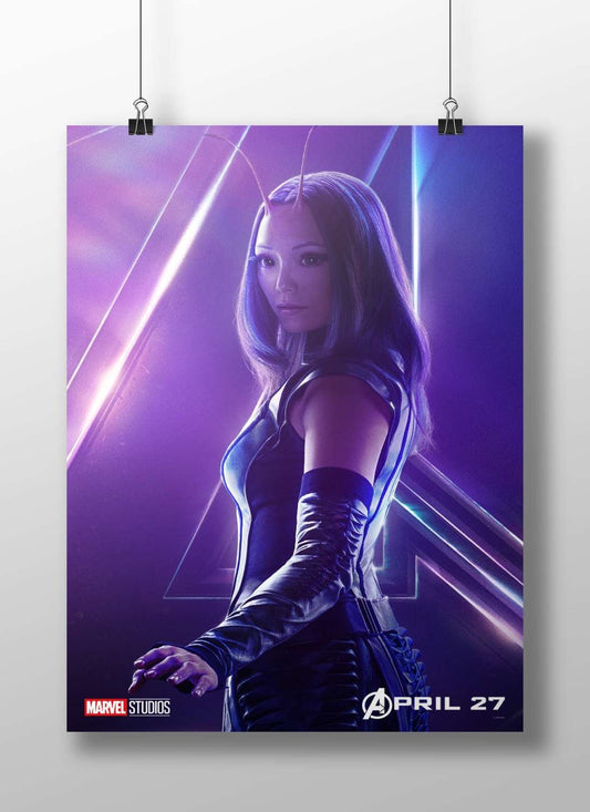 Skrull Queen (Marvel Cinematic Universe) Skrull Queen - Cosmic Pop Art Poster