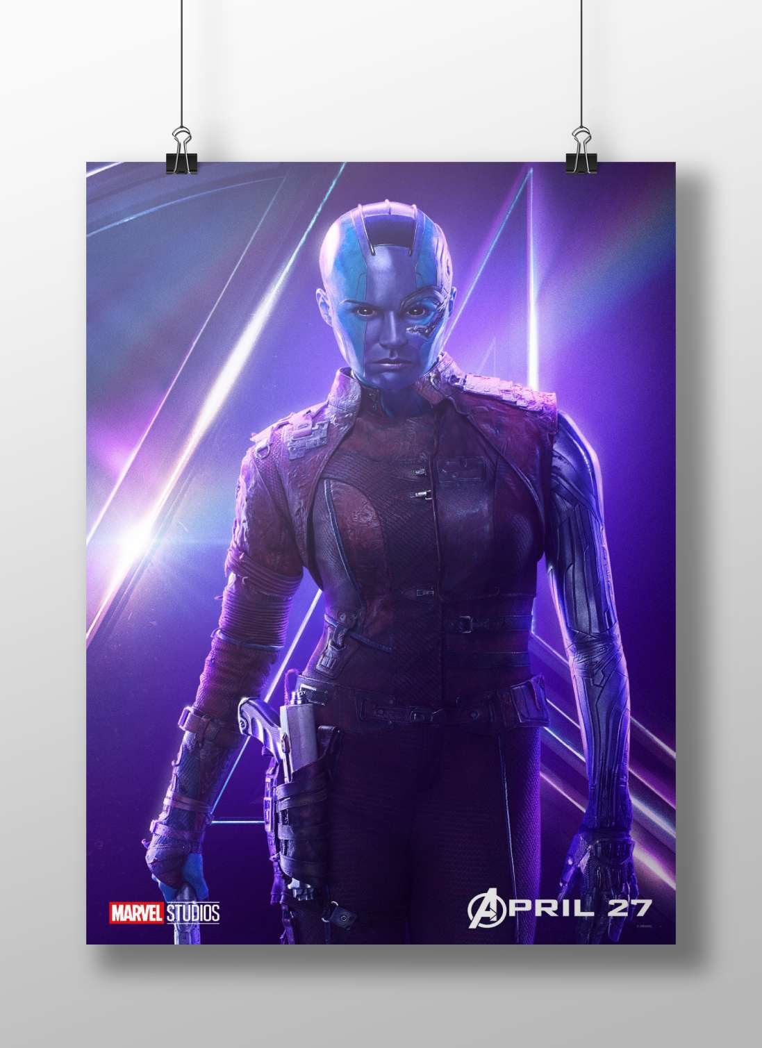 Gamora from Marvel Studios' Guardians of the Galaxy Gamora - Cosmic Warrior Poster
