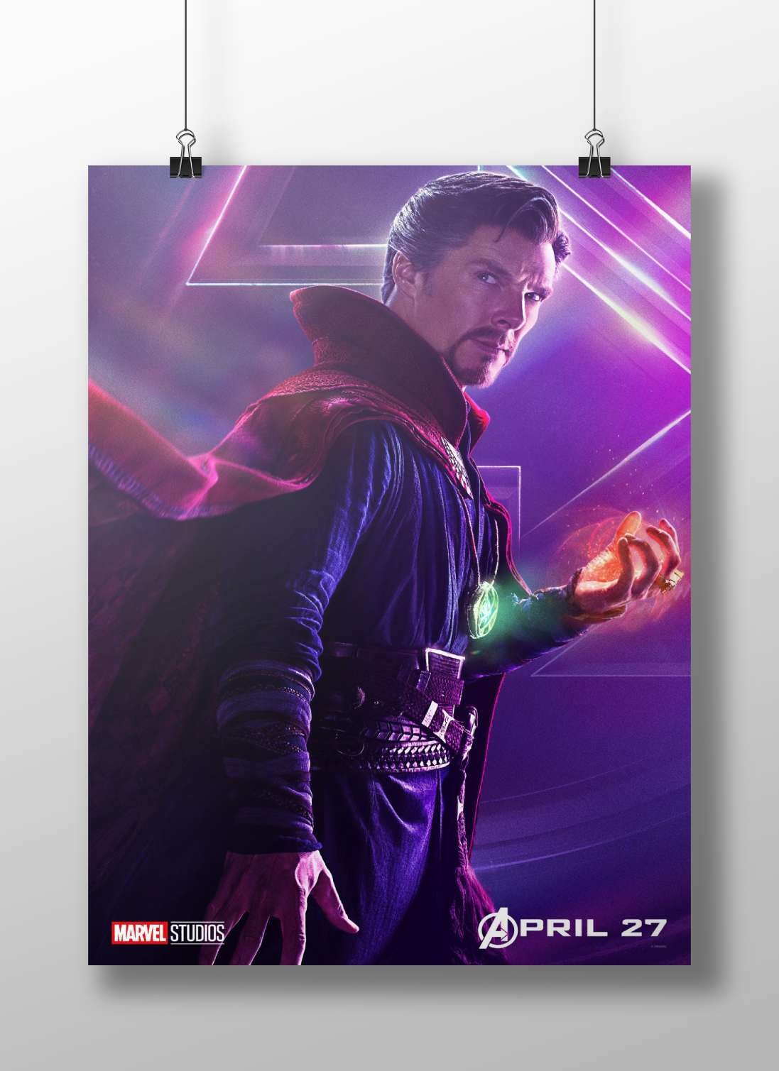 Doctor Strange (Marvel Cinematic Universe) Doctor Strange - Mystic Pop Art Poster