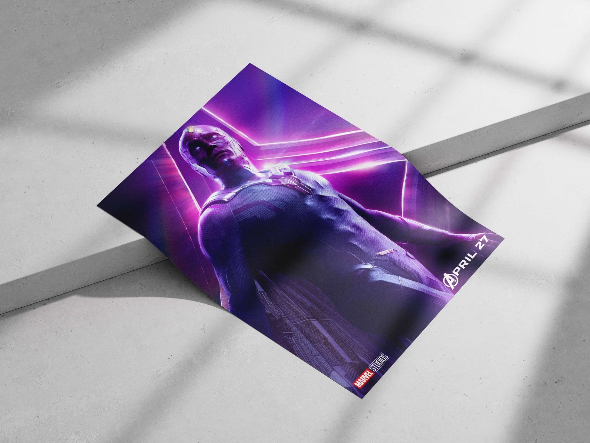 Vision (Marvel Cinematic Universe) Vision - Infinity Gauntlet Poster