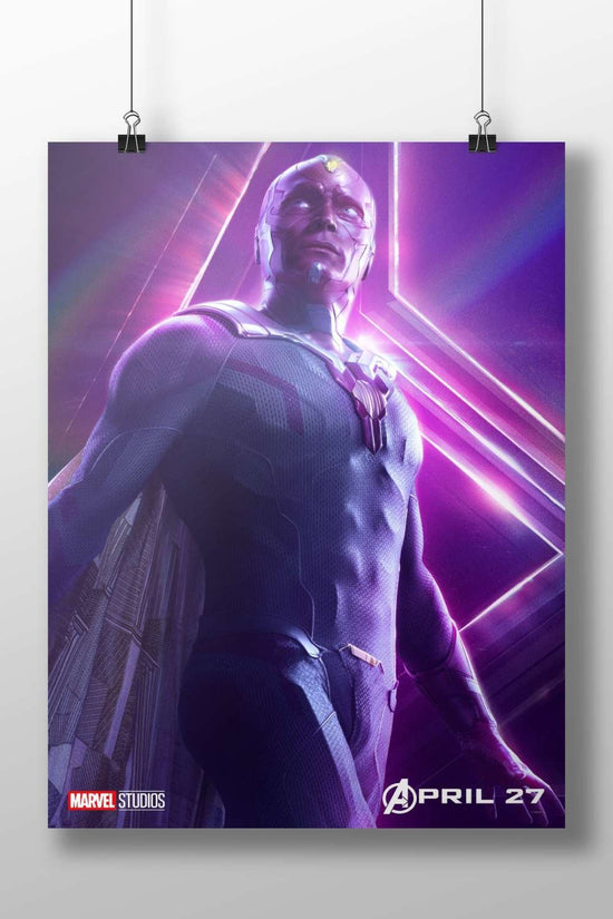 Vision (Marvel Cinematic Universe) Vision - Infinity Gauntlet Poster