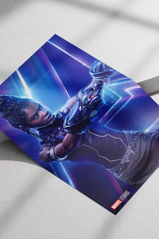 Shuri (real name), from the Marvel Studios film Black Panther Shuri - Tech Queen Poster