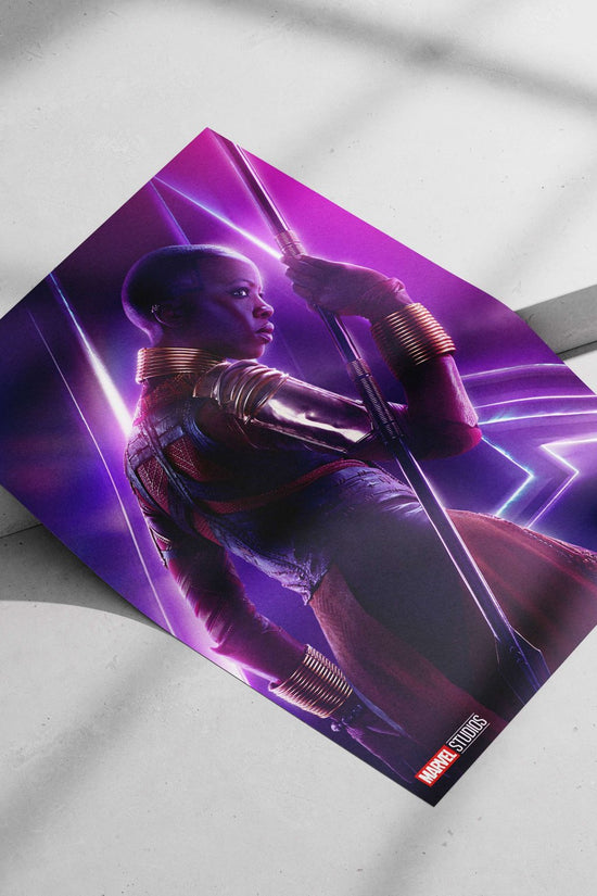 Shuri (real name) from Marvel's Black Panther: Wakanda Forever franchise Shuri - Tech Princess Poster