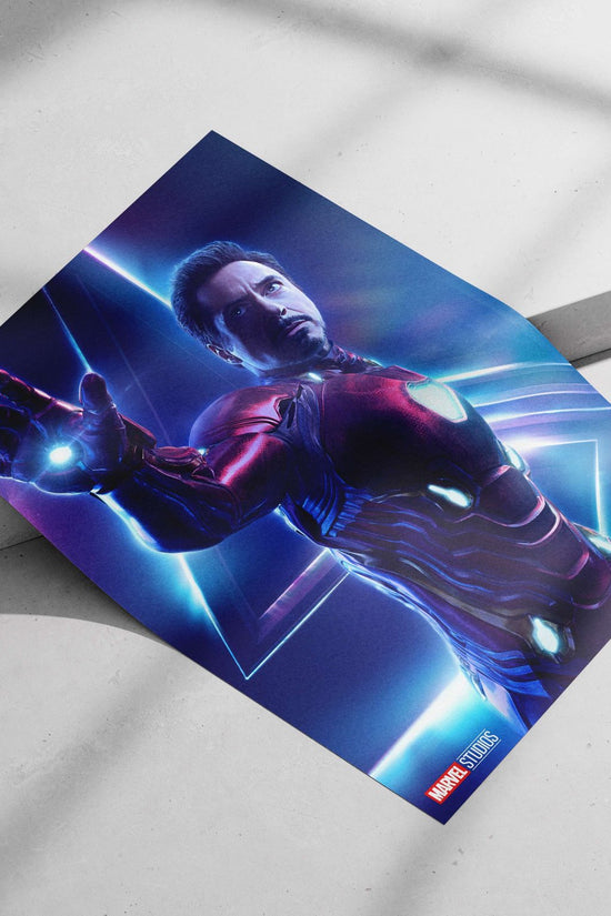 Tony Stark (Iron Man) from Marvel Cinematic Universe Iron Man - Tech Icon Poster