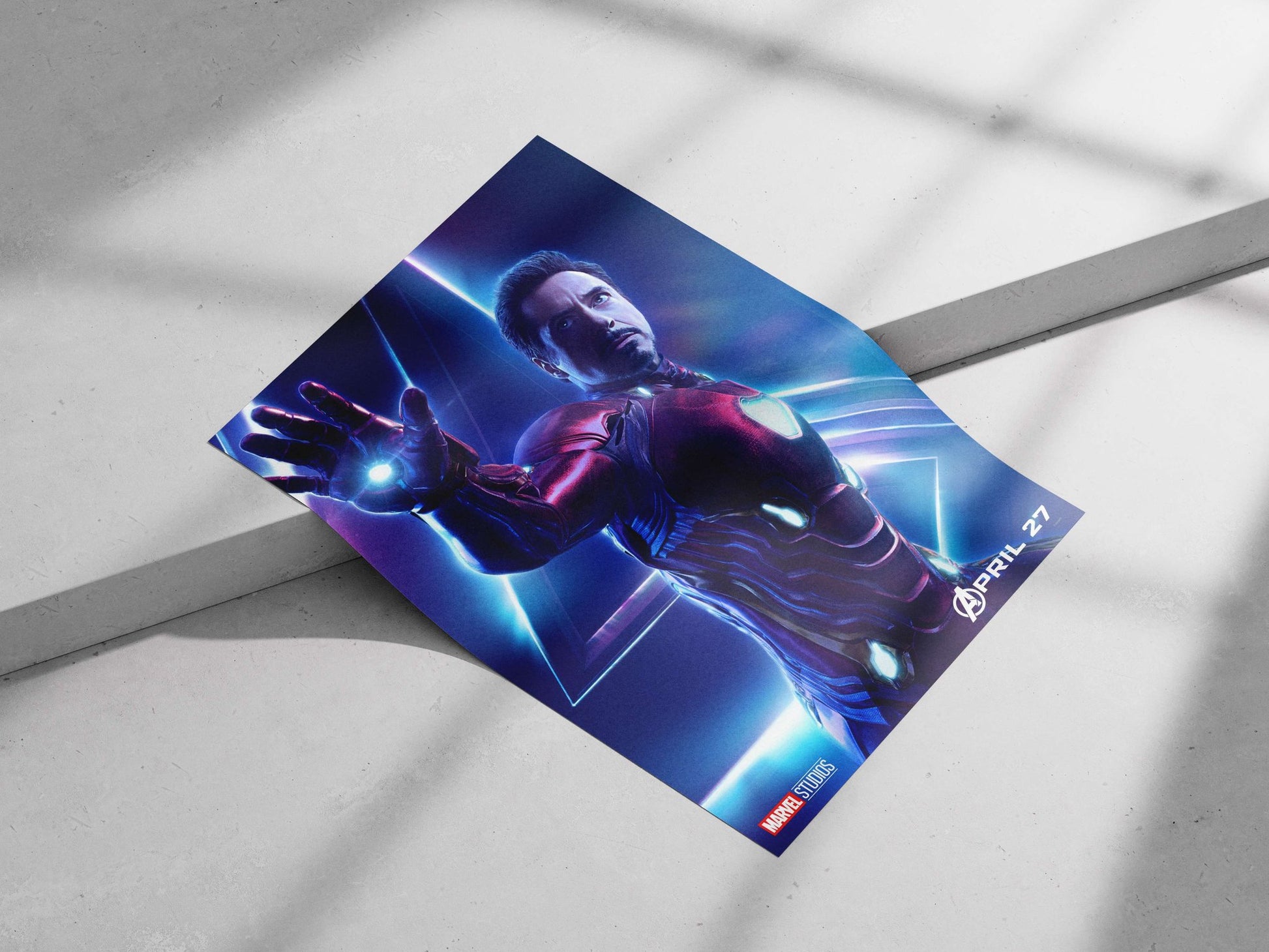 Tony Stark (Iron Man) from Marvel Cinematic Universe Iron Man - Tech Icon Poster
