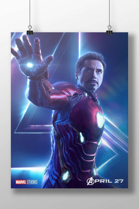 Tony Stark (Iron Man) from Marvel Cinematic Universe Iron Man - Tech Icon Poster