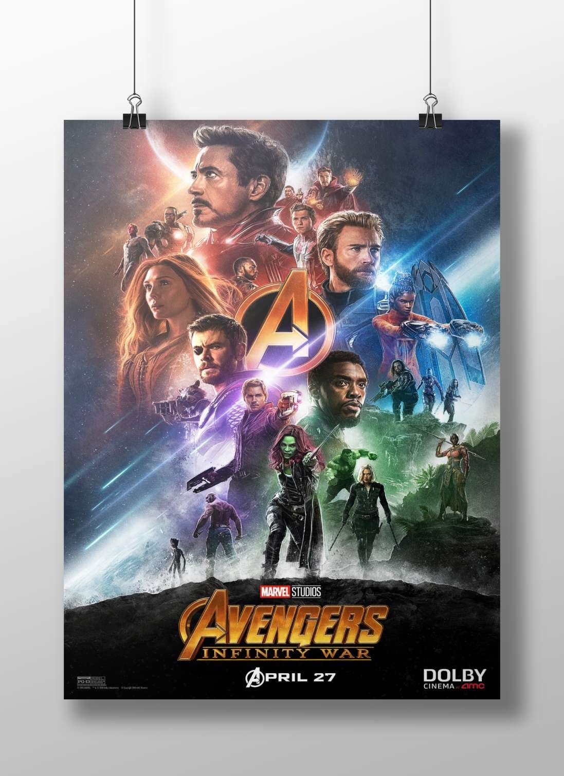 Avengers: Infinity War (Marvel Studios movie) Iron Man - Tech Hero Poster