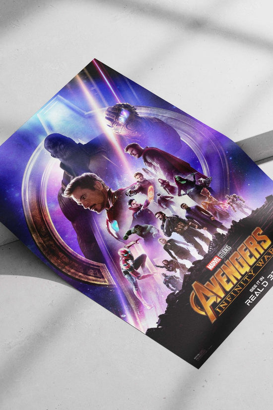 Avengers: Infinity War (Marvel Cinematic Universe film) Iron Man - Infinity Stones Poster