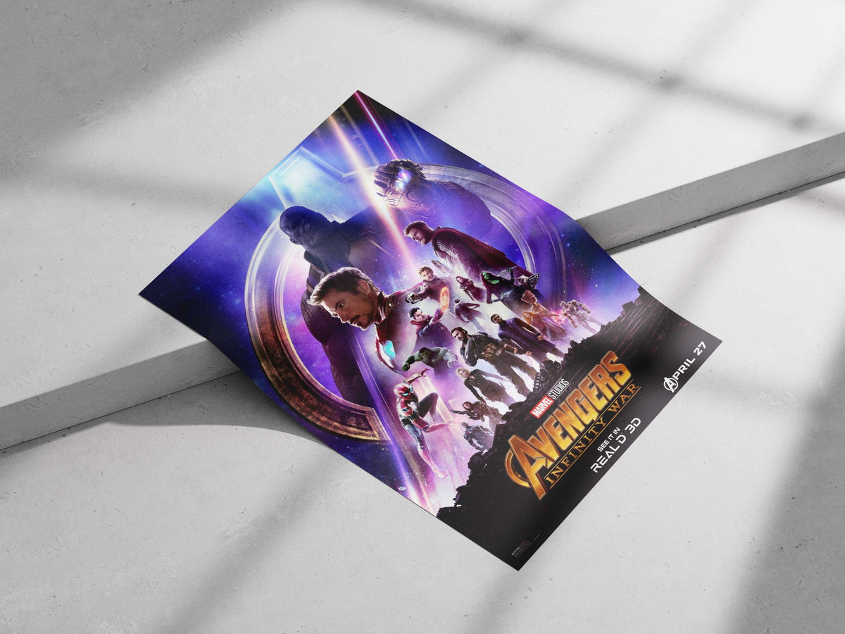 Avengers: Infinity War (Marvel Cinematic Universe film) Iron Man - Infinity Stones Poster