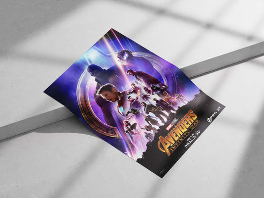 Avengers: Infinity War (Marvel Cinematic Universe film) Iron Man - Infinity Stones Poster