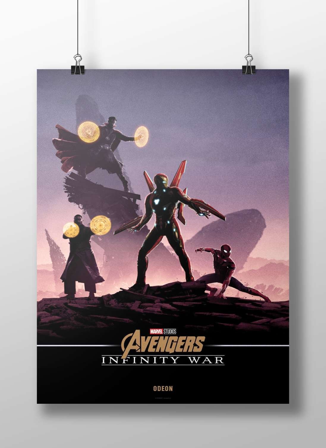 Doctor Strange, Iron Man, and Spider-Man from Marvel Studios' Avengers: Infinity War Avengers: Infinity War