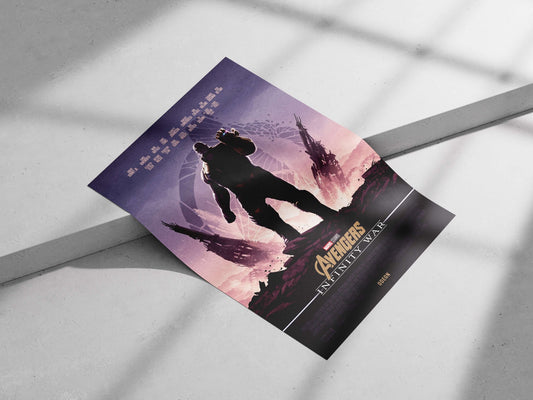 Thanos (Marvel franchise character) Thanos - Infinity Gauntlet Poster