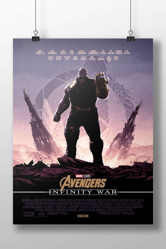 Thanos (Marvel franchise character) Thanos - Infinity Gauntlet Poster