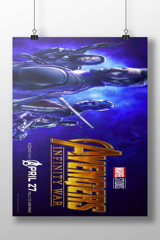Avengers: Infinity War (Marvel Studios franchise) Captain America - Heroic Leadership Poster