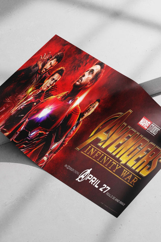 Avengers: Infinity War Iron Man Stark - Heroic Vision Poster