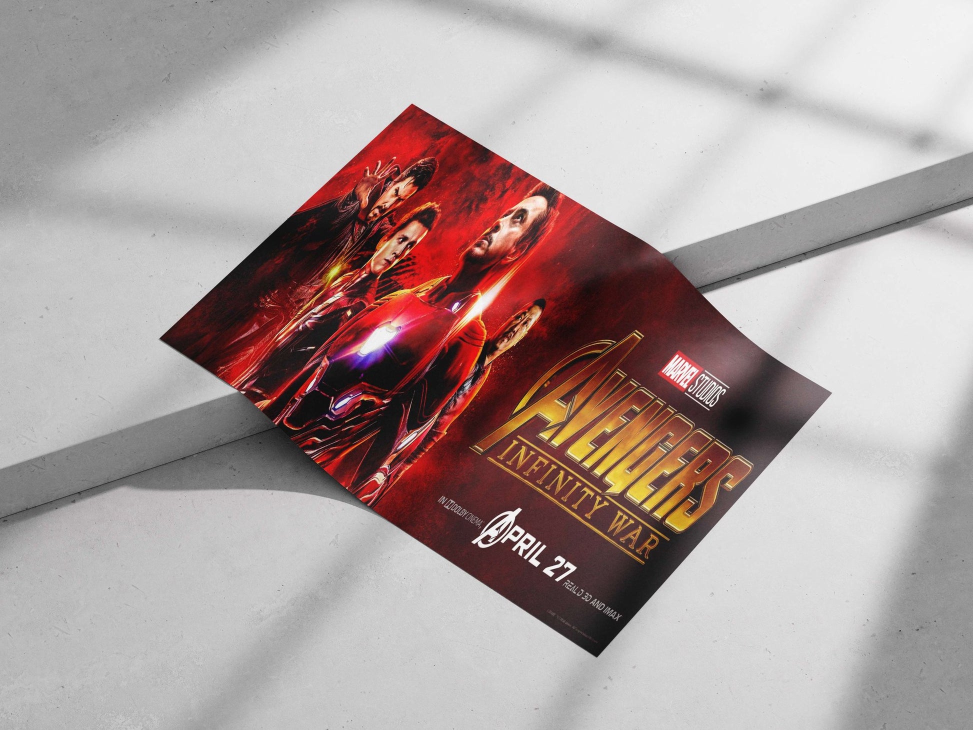 Avengers: Infinity War Iron Man Stark - Heroic Vision Poster