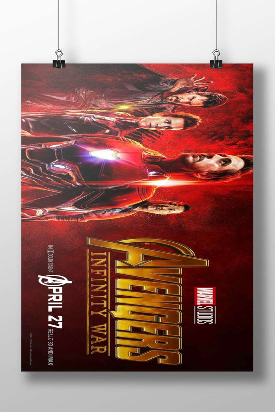 Avengers: Infinity War Iron Man Stark - Heroic Vision Poster