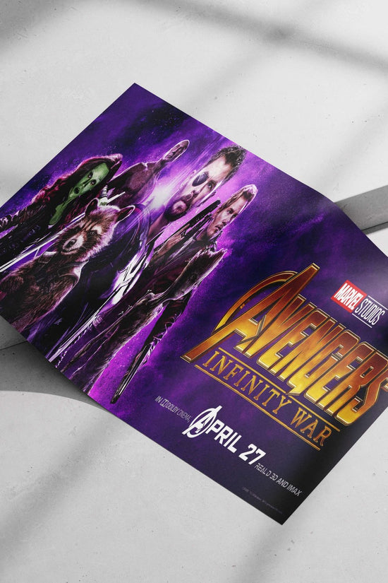 Avengers: Infinity War (real name of the Marvel Cinematic Universe movie) Thanos - Titan Of
