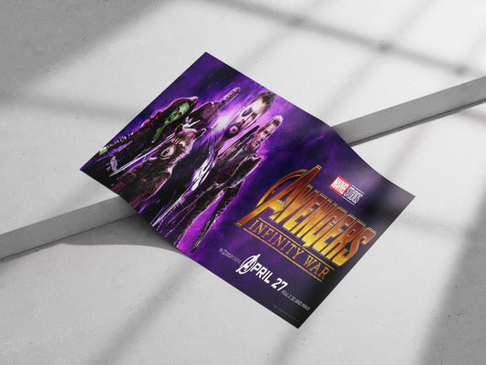 Avengers: Infinity War (real name of the Marvel Cinematic Universe movie) Thanos - Titan Of