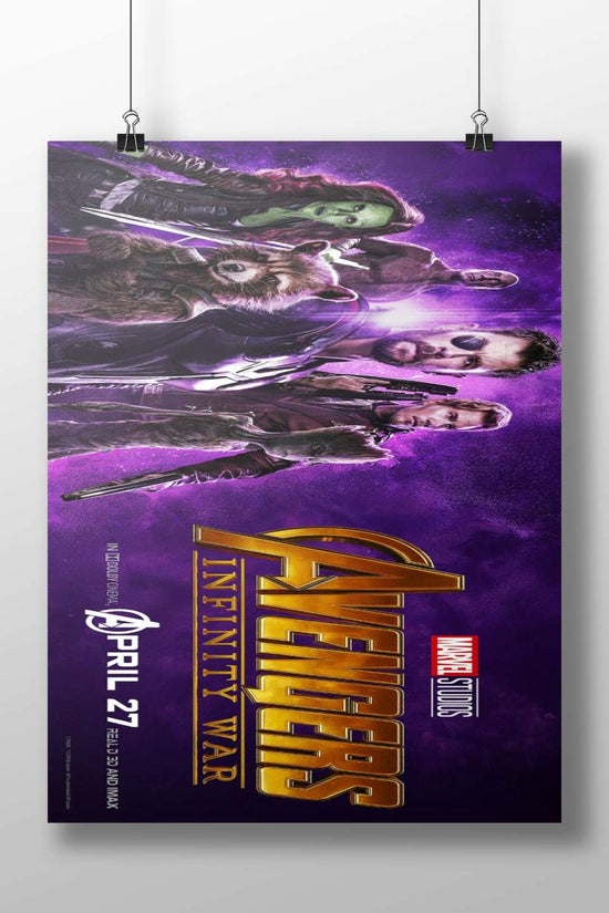 Avengers: Infinity War (real name of the Marvel Cinematic Universe movie) Thanos - Titan Of