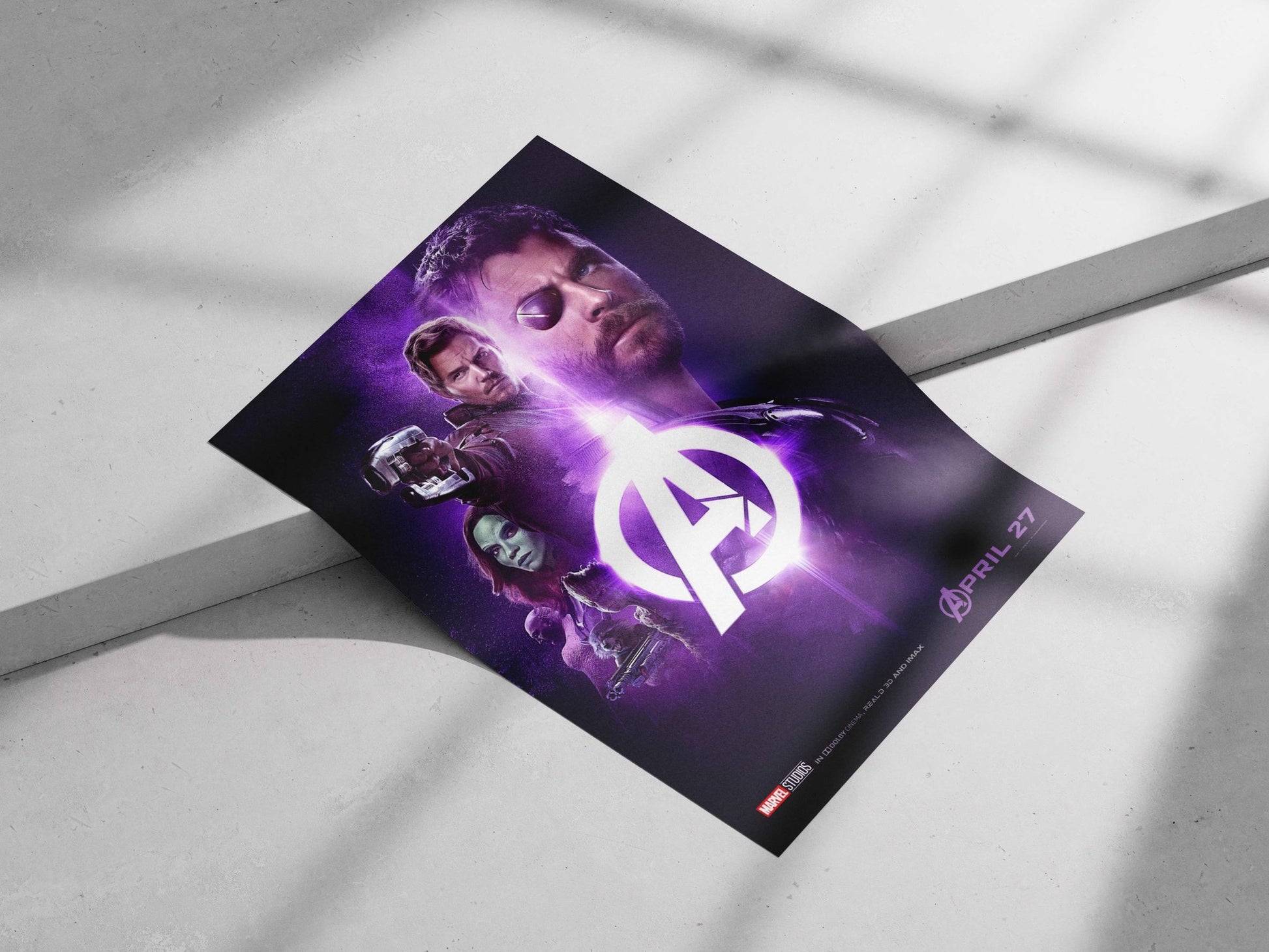 Marvel's Avengers franchise Iron Man - Heroic Vision Poster