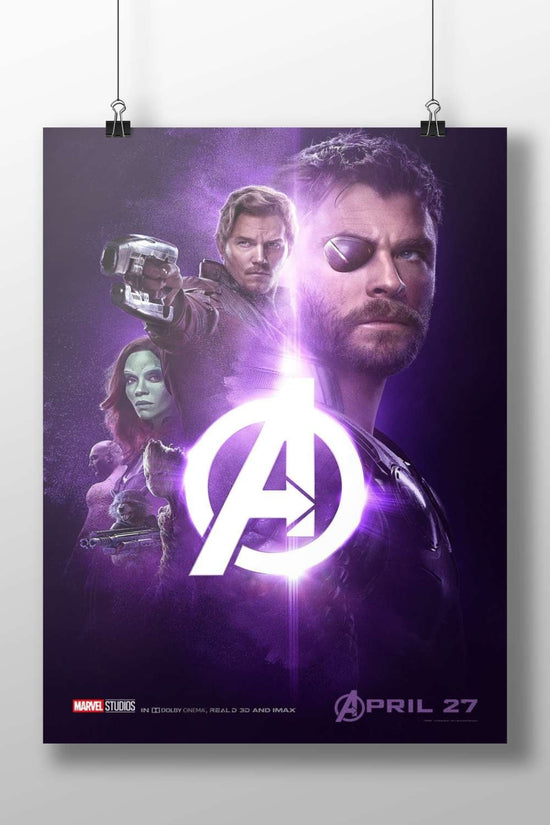 Marvel's Avengers franchise Iron Man - Heroic Vision Poster