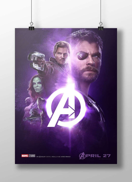 Marvel's Avengers franchise Iron Man - Heroic Vision Poster