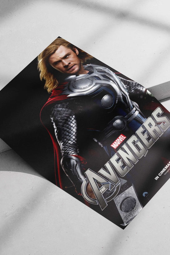 Thor Odinson from Marvel's Avengers franchise (MCU) Thor Odinson - God Of Thunder Poster