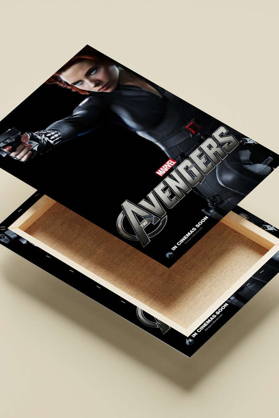 Black Widow (Natasha Romanoff) from Marvel's The Avengers franchise Black Widow - Iconic Avenger Poster